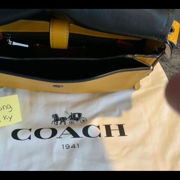 Coach Bags Disney X Excellent Cond Rare Saddle Bag Mickey Limited